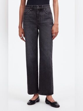Madewell Perfect Vintage Wide Leg Crop Jean